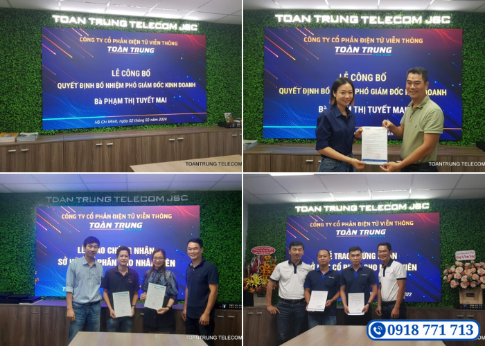 văn hóa doanh nghiệp tại toàn trung