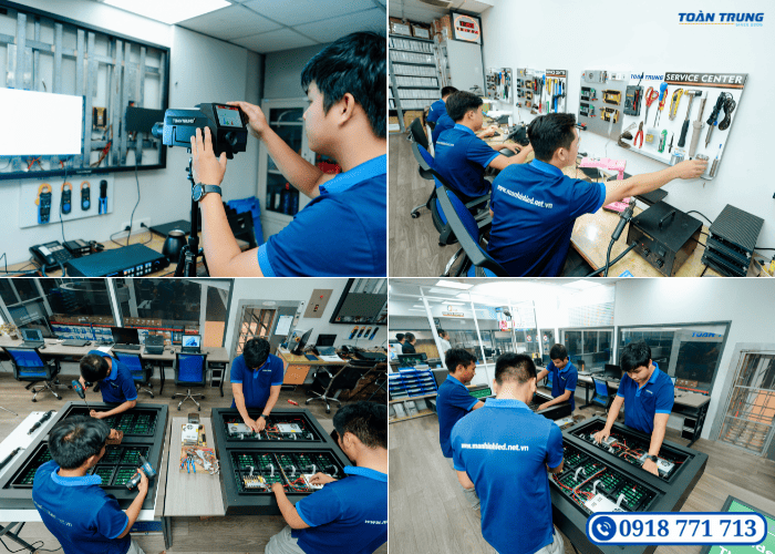 lắp đặt màn hình led uy tín tphcm