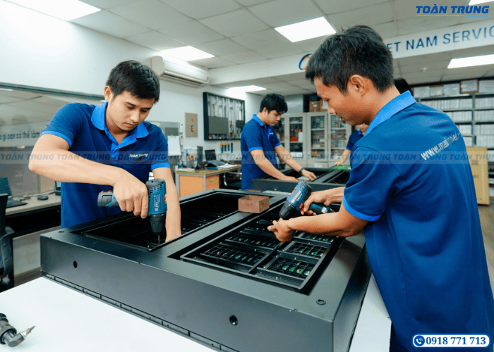 sản xuất cabinet màn hình led 
