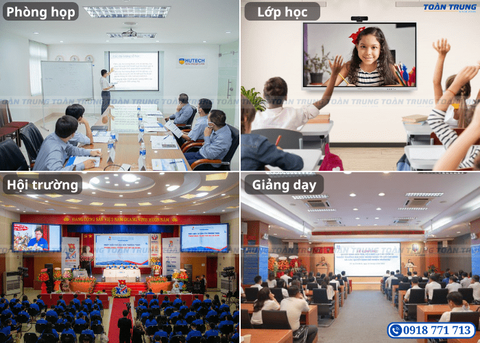 sử dụng màn hình LED trong giáo dục, trường học