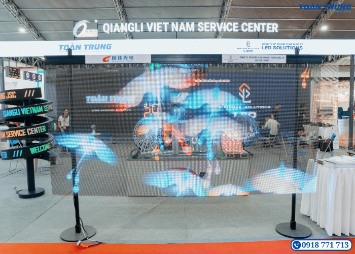 màn hình led trong suốt