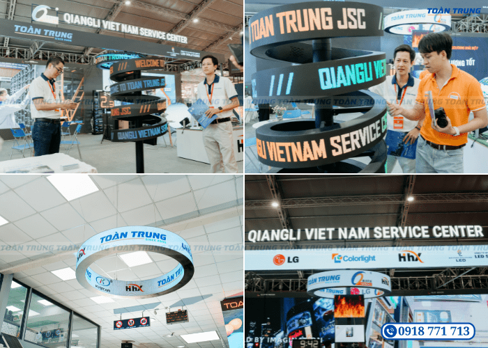 ứng dụng của màn hình led uốn cong