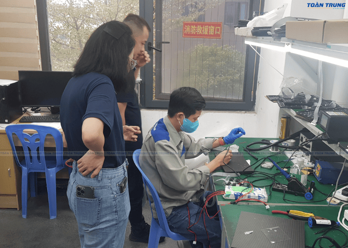 lắp đặt module led gob