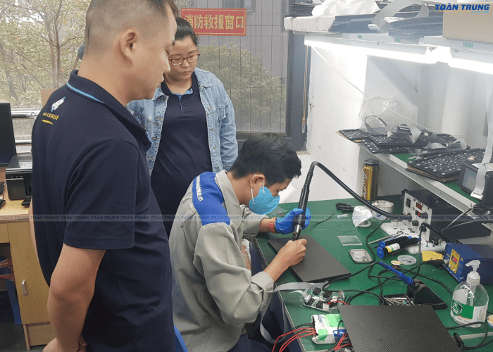 lắp đặt module led gob