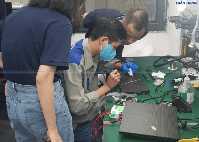 lắp đặt màn hình LED GOB