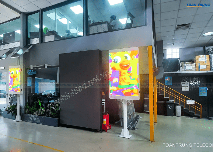 lắp đặt màn hình led chính hãng
