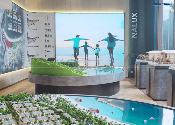 Lăp đặt màn hình LED P2.5 trong nhà