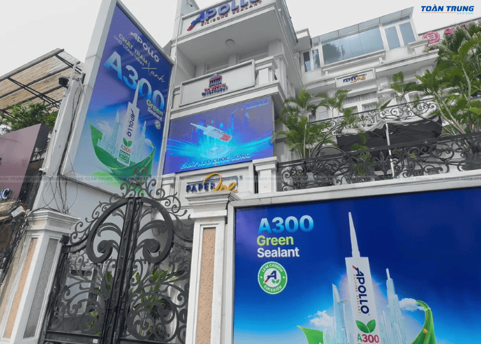 lắp đặt màn hình LED P3 Outdoor