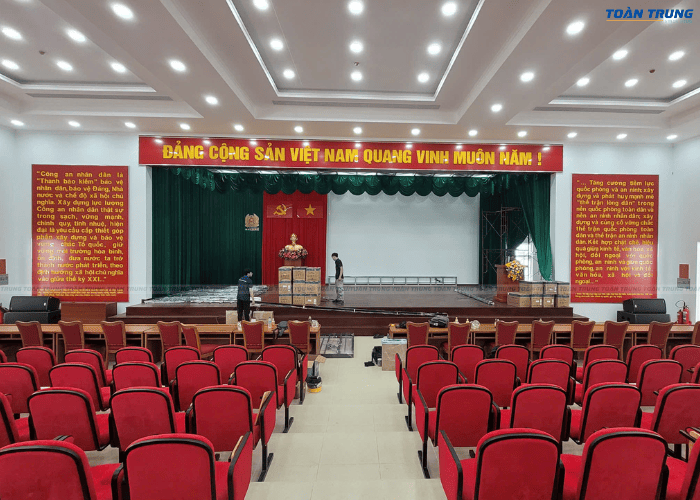 lắp đặt màn hình LED P3 trong nhà