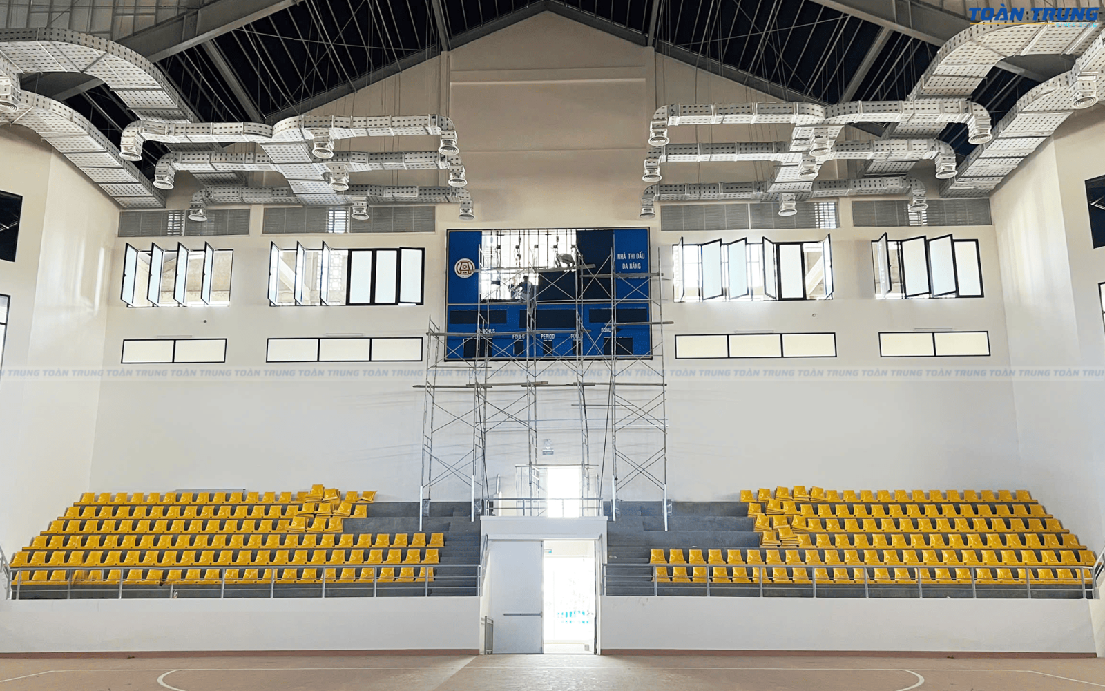 lắp đặt bảng điện tử thi đấu đa môn