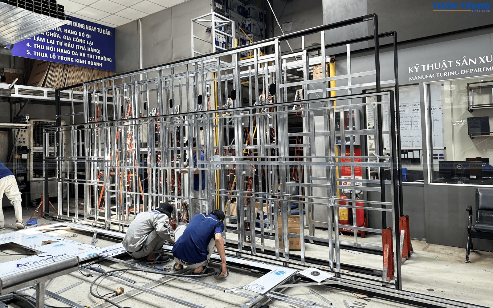 lắp đặt bảng điện tử thi đấu đa môn