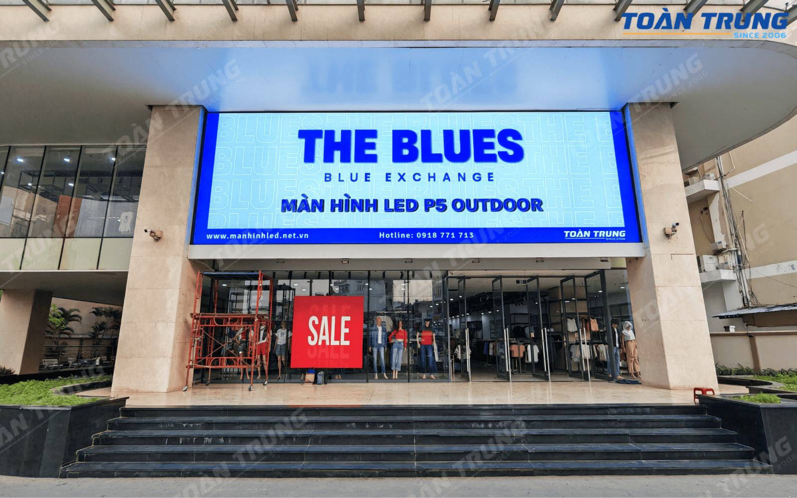 màn hình LED P5 ngoài trời