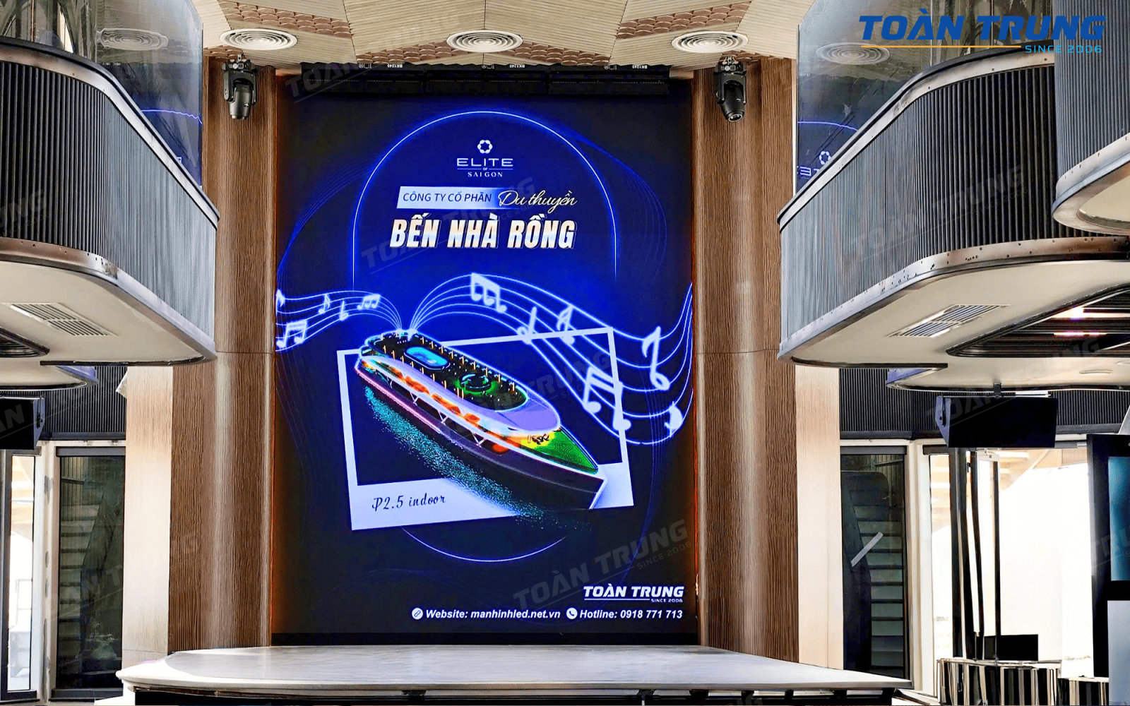 Màn hình LED P2.5 trong nhà