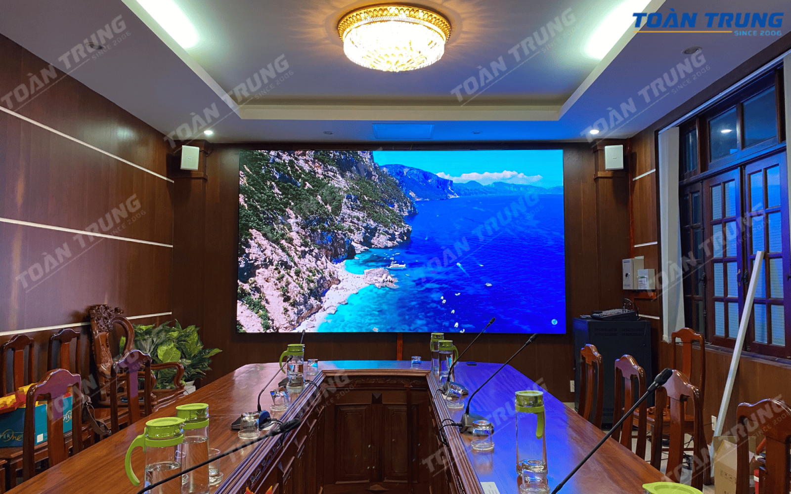 báo giá màn hình led p1.8 trong nhà