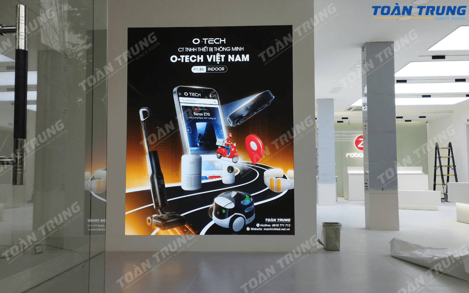 báo giá màn hình led p1.8 trong nhà