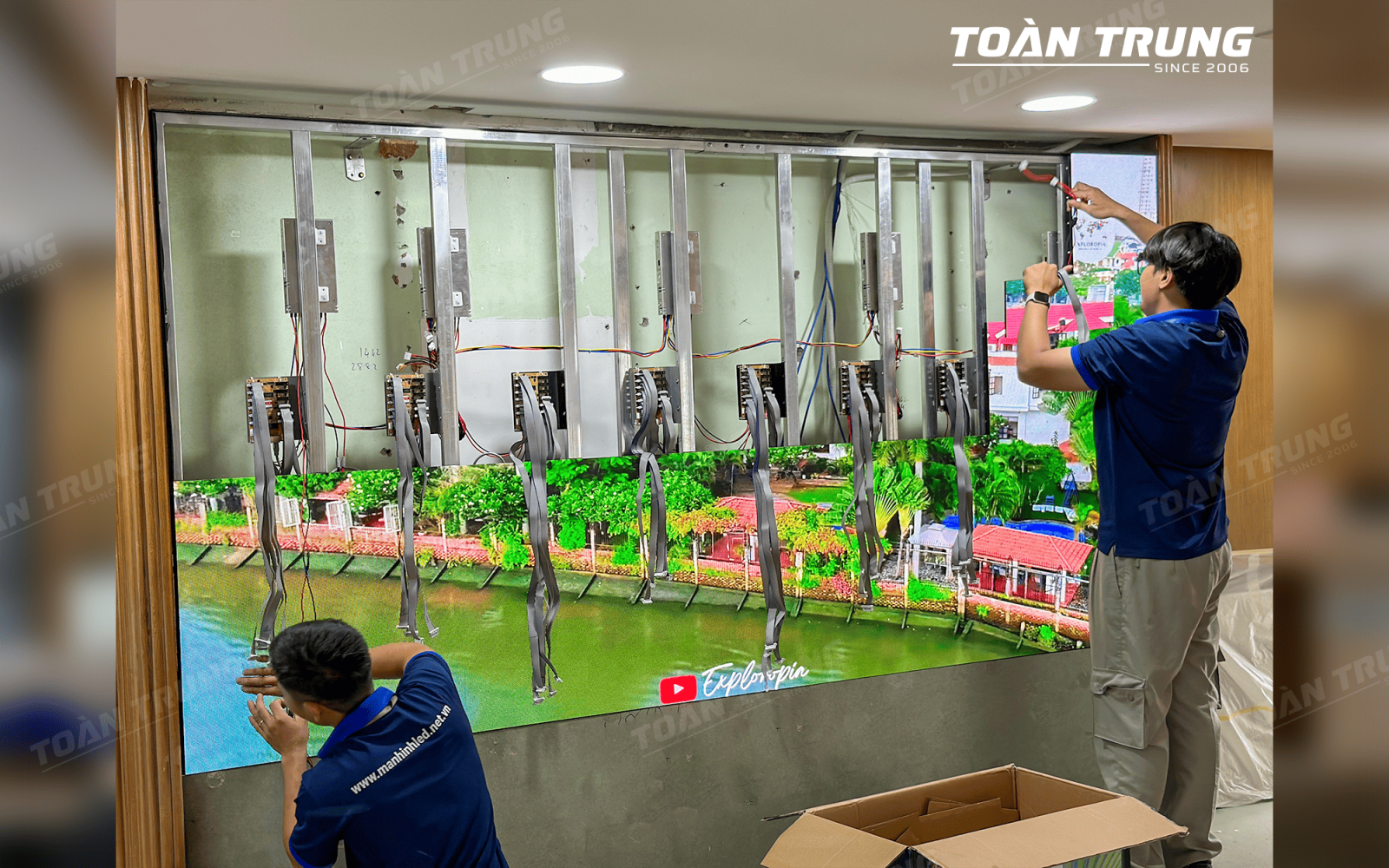 Cấu tạo màn hình LED