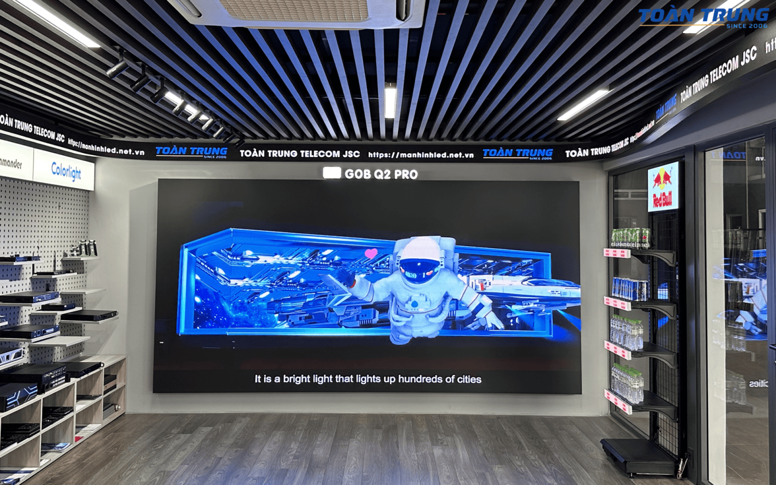 lắp đặt màn hình LED GOB