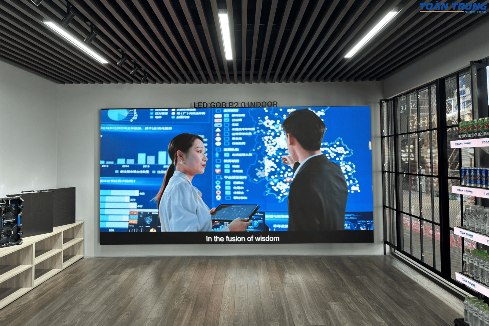 lắp đặt màn hình LED GOB