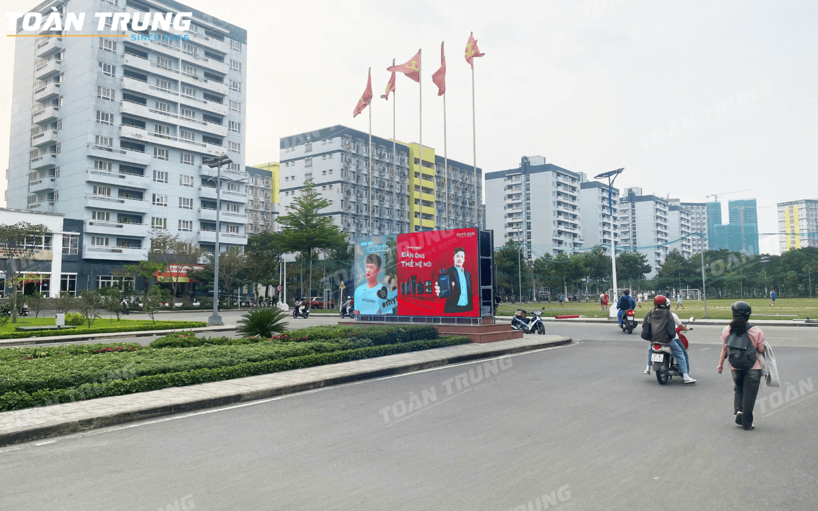 màn hình led trường học
