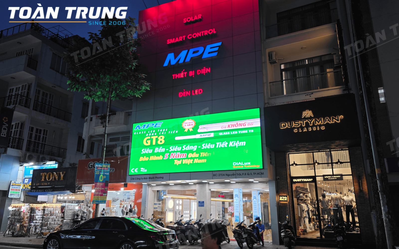 Màn hình LED P4 ngoài trời