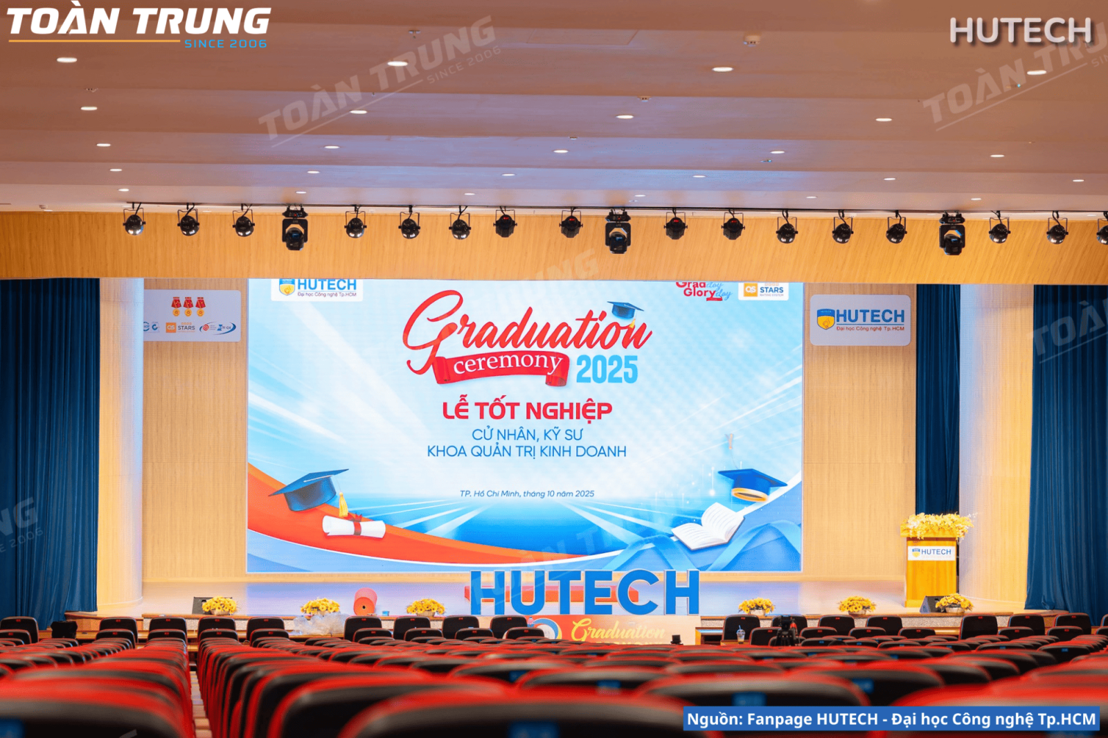 màn hình led hội trường trong nhà
