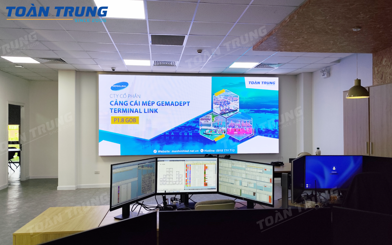 màn hình led phòng họp