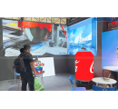 MÀN HÌNH LED CONG HÌNH LON NƯỚC