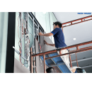 Lắp đặt màn hình LED P2.5 ngoài trời tại Trường Đại học Luật TP.HCM - CS2