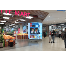 lắp đặt màn hình LED uốn cong P2.5