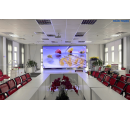 Lắp đặt màn hìnhD P2.5 trong nhà tại Hội sở Ki LEên Long Bank 