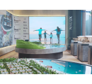 Lắp đặt màn hình LED P2.5 trong nhà tại Trung Nam Building