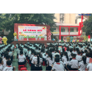 MÀN HÌNH LED P5 NGOÀI TRỜI TẠI TRƯỜNG TIỂU HỌC LÊ VĂN TÁM