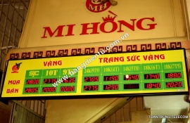 BẢNG ĐIỆN TỬ GIÁ VÀNG MI HỒNG