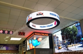 MÀN HÌNH LED CONG TRÒN 2 MẶT