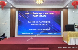 MÀN HÌNH LED Q2.5 PRO INDOOR QIANGLI - NHÀ HÀNG YẾN (LONG HẢI, BRVT)