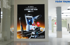 Màn hình LED P1.8 trong nhà tại Showroom OTECH Vietnam