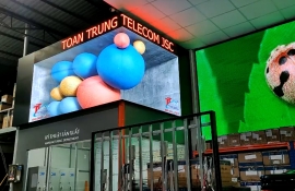 MÀN HÌNH LED 3D DEMO TẠI CÔNG TY TOÀN TRUNG