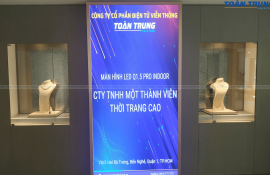 Màn hình LED Q1.5Pro Indoor tại CAO Fine Jewellery (HCM)
