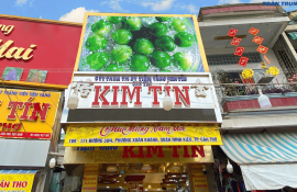 MÀN HÌNH LED P2.5 NGOÀI TRỜI - TIỆM VÀNG KIM TÍN