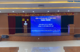 MÀN HÌNH LED Q2.5 INDOOR CHO CÔNG TY CỔ PHẦN CÁT LỢI