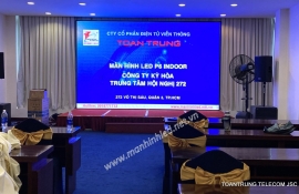 MÀN HÌNH LED P6 - TRUNG TÂM HỘI NGHỊ 272 (DU LỊCH KỲ HÒA)