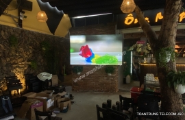 MÀN HÌNH LED XEM BÓNG ĐÁ - CAFE ÔNG MẬP (TÂN BÌNH)