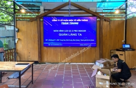 MÀN HÌNH LED XEM BÓNG ĐÁ - ẨM THỰC LÀNG TA - KDC TRUNG SƠN (BÌNH CHÁNH)