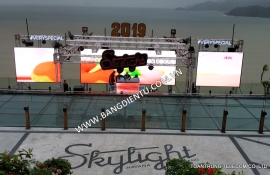 DỰ ÁN MÀN HÌNH LED P5 OUTDOOR - SKYLIGHT HAVANA NHA TRANG