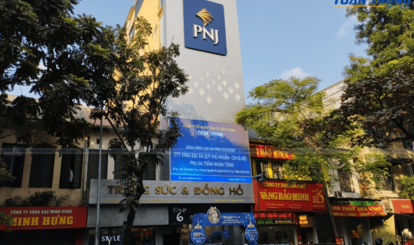 MÀN HÌNH LED P4 NGOÀI TRỜI 