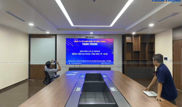 MÀN HÌNH LED Q2 INDOOR CHO BỆNH VIỆN TÂM ANH