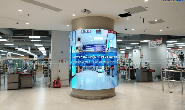 MÀN HÌNH LED UỐN CONG