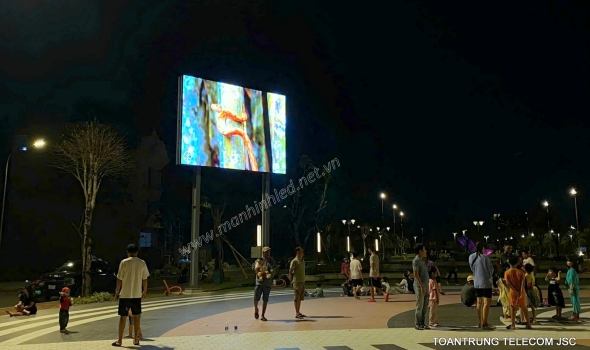 MÀN HÌNH LED P4 OUTDOOR - CÔNG VIÊN MINH THẮNG CÀ MAU