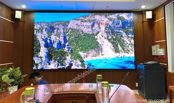 MÀN HÌNH LED LG P1.8 - UBND HUYỆN BÙ GIA MẬP, BÌNH PHƯỚC 