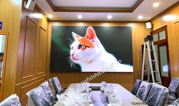 MÀN HÌNH LED LG P1.8 - UBND HUYỆN CHƠN THÀNH, BÌNH PHƯỚC